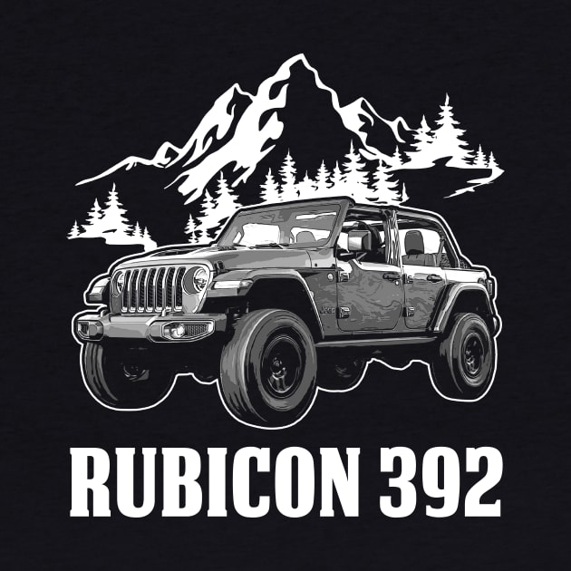 Jeep Wrangler Rubicon 392 jeep car name by Madisen Harvey